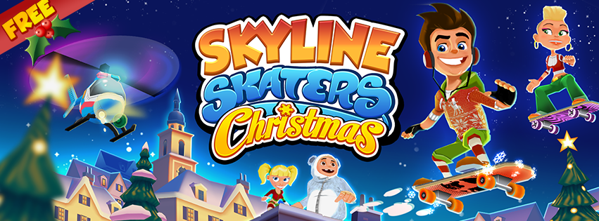 SkylineSkaters's tweet photo. All our #Games get #Christmas updates tomorrow! #BeeBrilliant #DiscoDucks #SkylineSkaters #AppStore #PlayStore https://t.co/PCOlbnEram