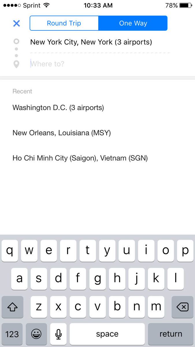 Make sure you update the app today. Our most requested feature is making its debut! #oneway