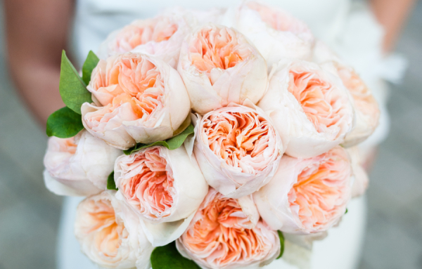 A peachy garden rose bouquet that'll leave you felling peachy keen! stylemepretty.com/new-york-weddi… <a href="/wstudiosnewyork/">W Studios NY</a>