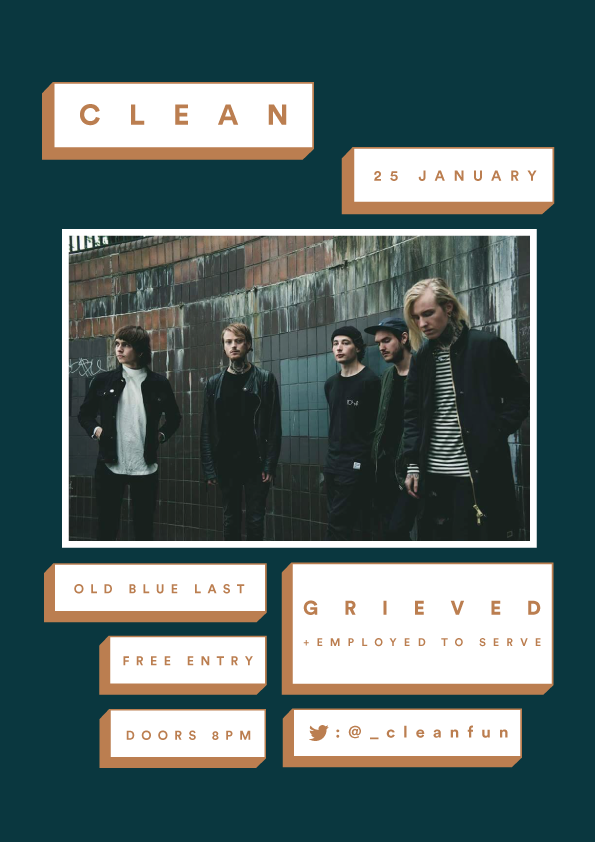 Wow <a href="/_cleanfun/">CLEAN</a> have done it again. Catch <a href="/grievedhc/">GRIEVED STOCKHOLM</a> &amp; <a href="/employedtoserve/">Employed To Serve</a> for a free show
on.fb.me/1MZqNlV
