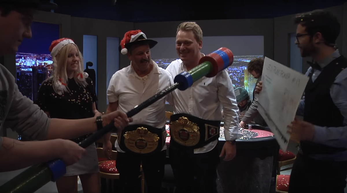PokerStarsDE's tweet photo. Das #Team @JensKnossalla und unser #Wildcard Gewinner haben das Team pokern bei #LPP13 gewonnen! Gratulation #Champs https://t.co/I9LCfNp3r6