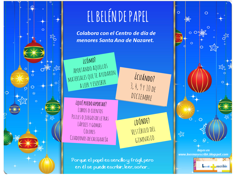 leermasescribir's tweet photo. V CONCURSO DE NAVIDAD https://t.co/6gsLN5dr8f https://t.co/XwlDZJzzwm