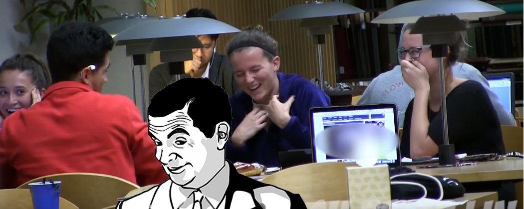 fanstudiope's tweet photo. [VIDEO] ¡Una pornosotros! La mejor broma que se puede hacer en una#biblioteca. 😜😝 ► https://t.co/AE6sewwWpy https://t.co/IoIGlDTMtR