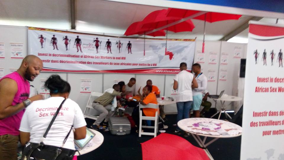 AfricaSexWork's tweet photo. PHOTOS: Have you visited the Sex Workers Networking Zone at the Community Village at #ICASA2015? #ICASASexWork https://t.co/8HM7k2Lpb8