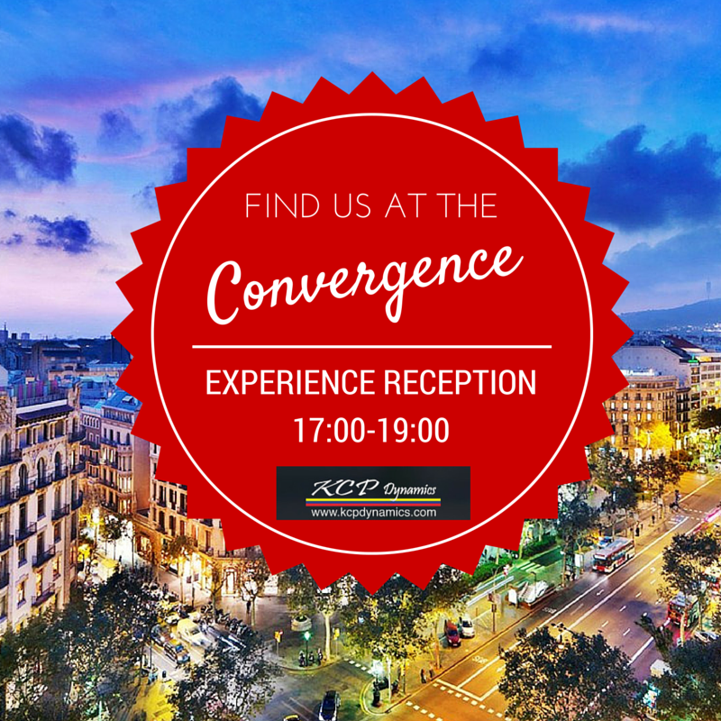KCPDynamics's tweet photo. It´s been a day full of amazing experiences. To close, we will be at the Experience Reception. #Conv15 #kcpdynamics https://t.co/B7X5xFTnYf