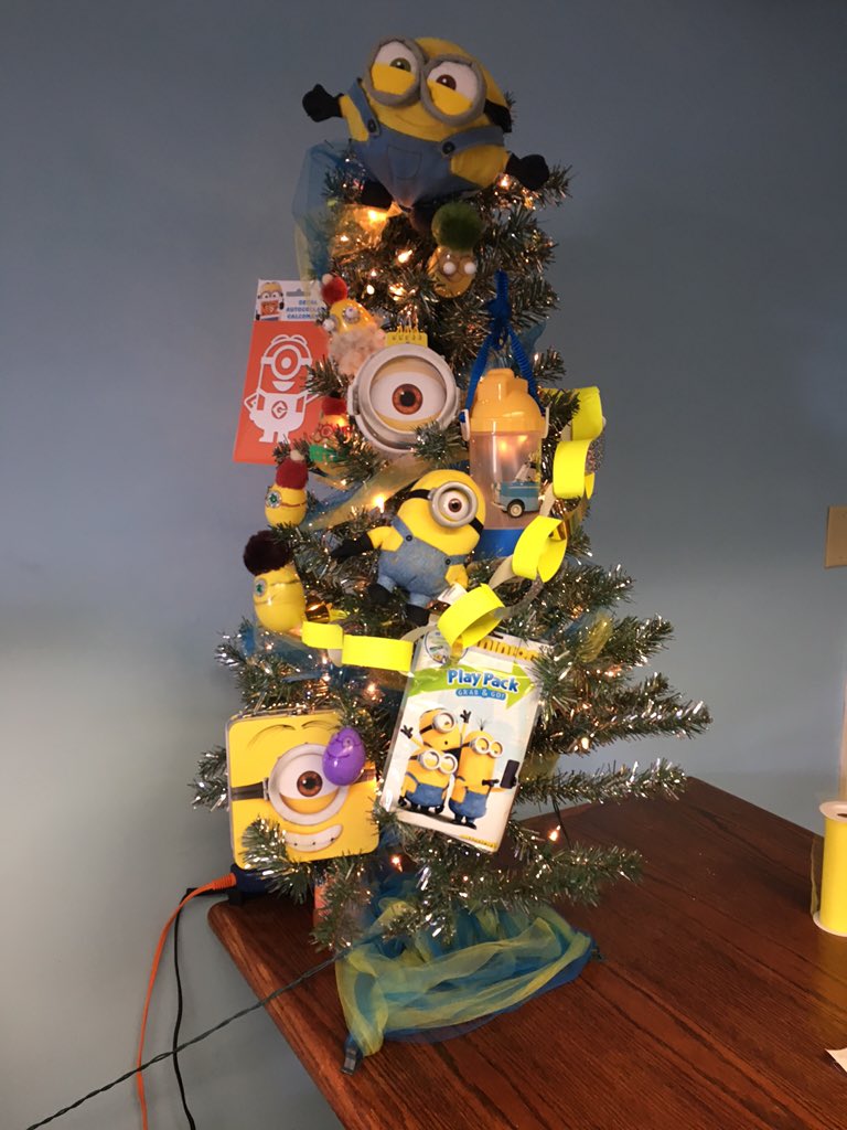 ETL's tree for the festival of fostering trees #Minions