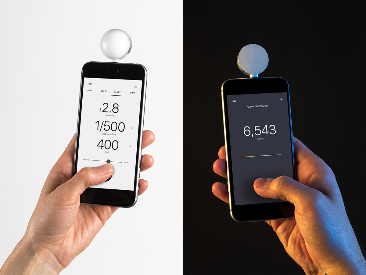 Lumu's tweet image. Introducing LUMU POWER - A light meter for the Future. 

kickstarter.com/projects/lumul…