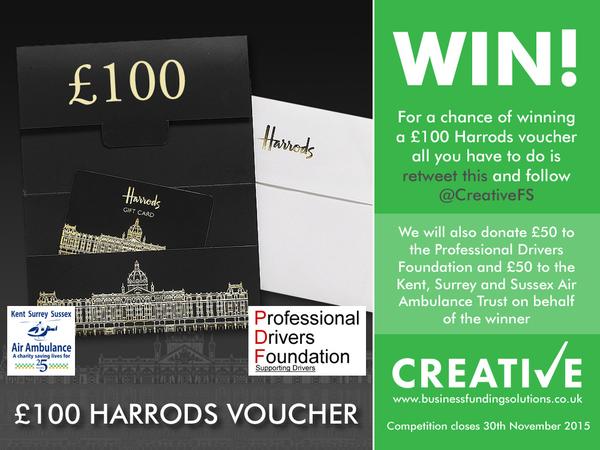 HireCoFinance's tweet photo. Our sister company is running a fabulous comp ending today. R/T &amp; FLW @CreativeFS to be in with a chance of winning https://t.co/yvMqh6CANi