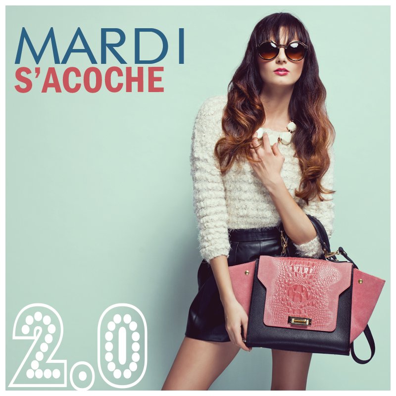 HoustonResto's tweet image. Participe aux Mardi S’acoche avec tes amis pour tenter de gagner un sac à main de marque!