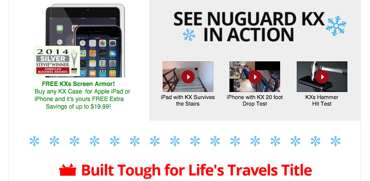 NewerTech's tweet image. #NuGuard, built tough. Keep your #tech safe. bit.ly/1MZufgl #screenarmor #Apple #iPad #iPhone