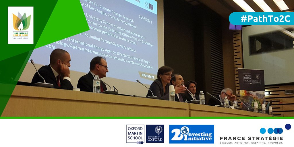 StrategiePlan's tweet photo. Corinne Le Quéré débat du secteur financier face aux trajectoires 2°C cc @TyndallCentre #Pathto2c #COP21 https://t.co/wCWN1Tb1aN