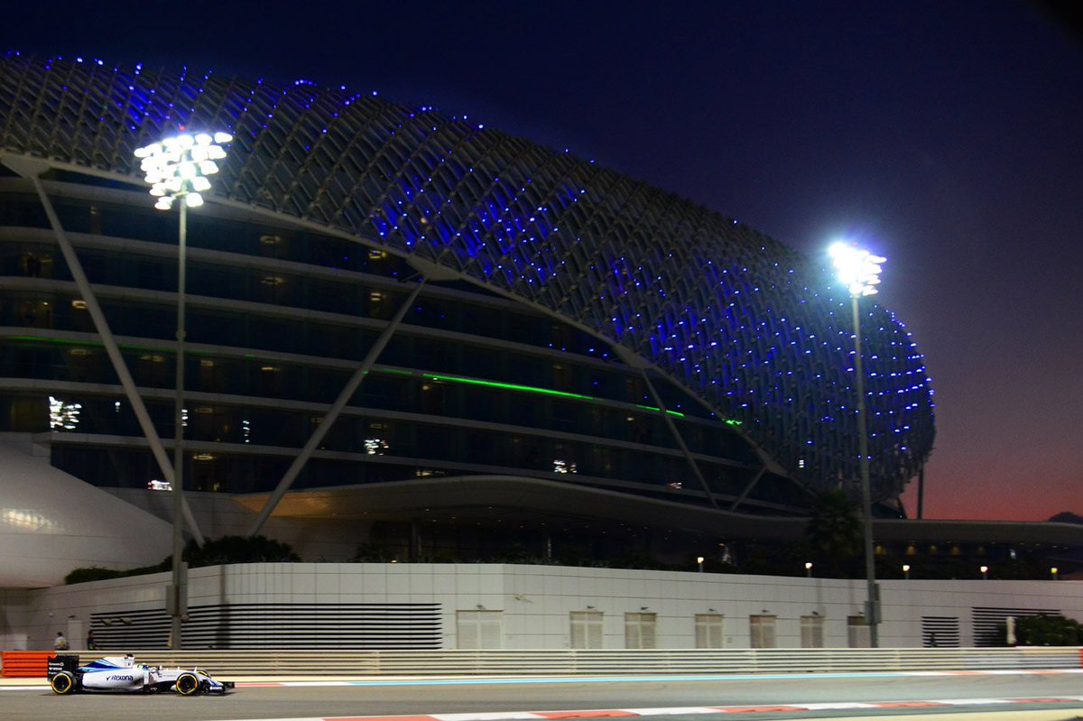 fittipaldi46's tweet photo. #WilliamsHackett @HackettLondon @WilliamsRacing  @MassaFelipe19 @abudhabigp https://t.co/428v5ozm3T