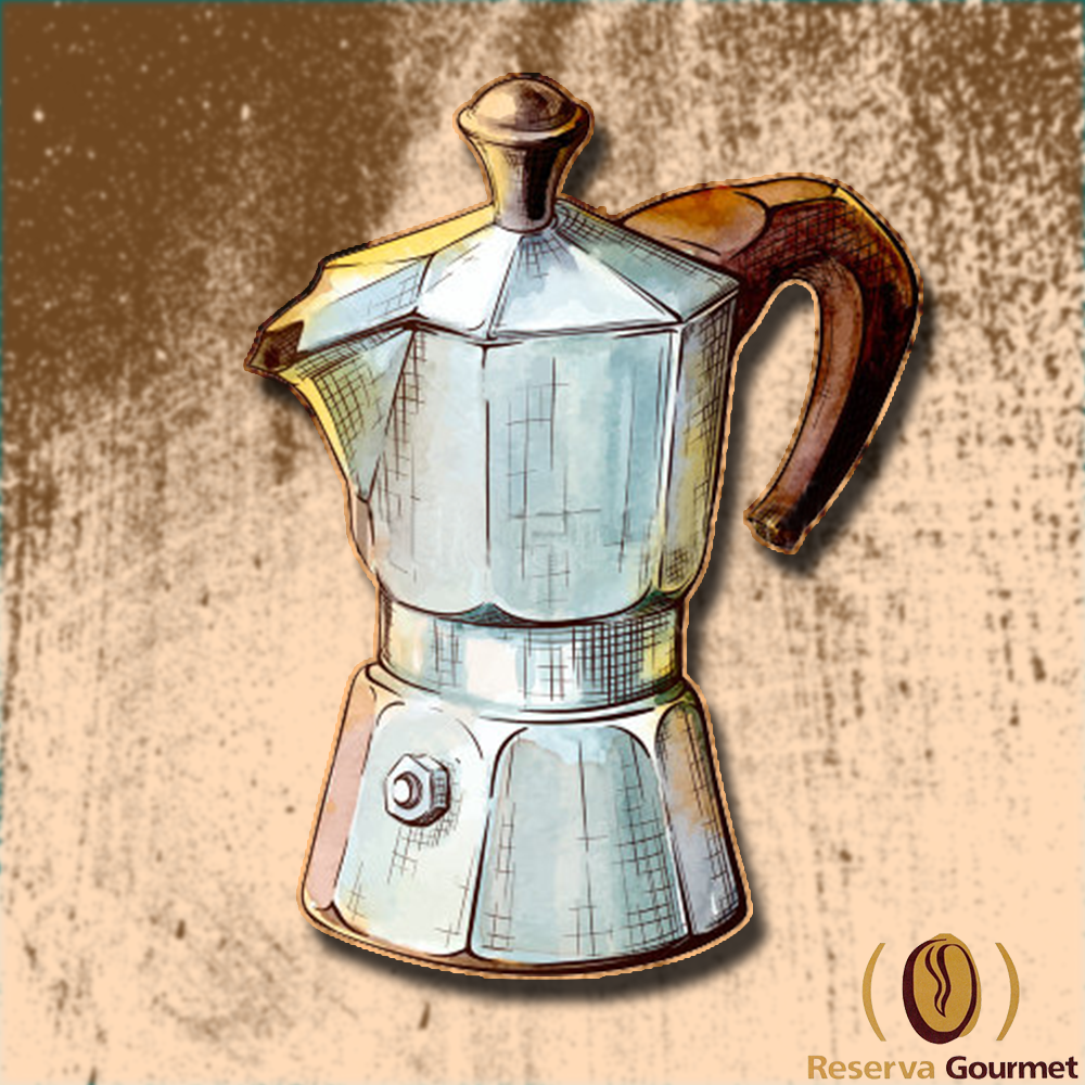 ReservaGourmett's tweet photo. Café ideal para cafeteira italiana, o Reserva Gourmet Intense com moagem mais grossa é ideal.https://t.co/GCyY0pmYX1 https://t.co/V2xUuaANDO