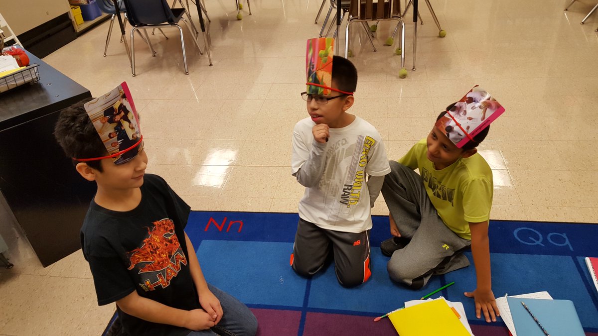BilResource's tweet photo. We are reviewing our vocabulary and practicing our oracy skills by playing Headbands. https://t.co/T1MnSSL5yE