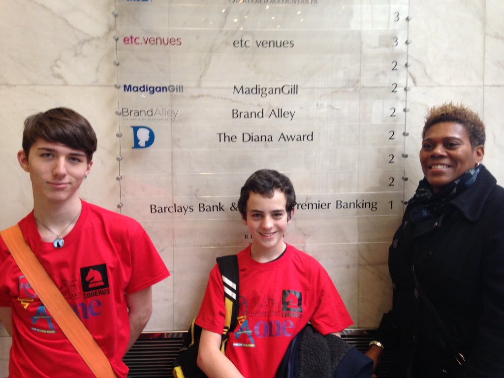 nurturehub's tweet photo. Great day out @DianaAward with @AntiBullyingPro ambassadors from @LanghamOaks @SabaApp @coderus #SABA #ThksSara https://t.co/RWElyiKgsL