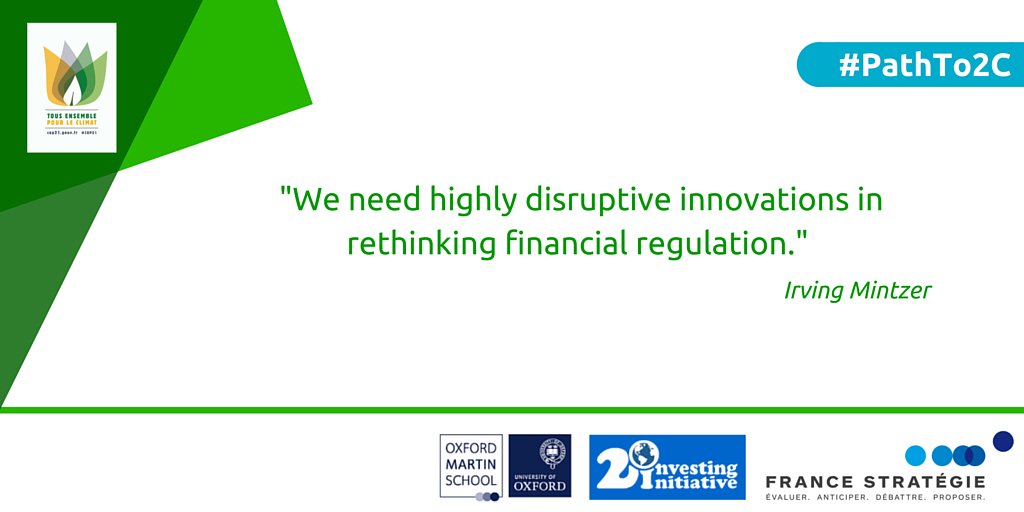 StrategiePlan's tweet photo. En ce moment Irving Mintzer dans le débat "Financer l'innovation pour zéro émissions nettes", #Pathto2c #COP21 https://t.co/hTej59Lu5h