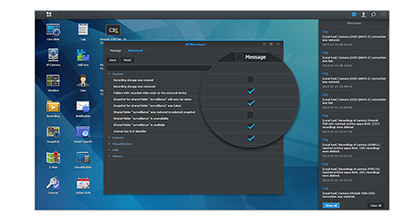 La pantalla de notificación es más flexible en Surveillance Station 7.1 ow.ly/Ux0ou