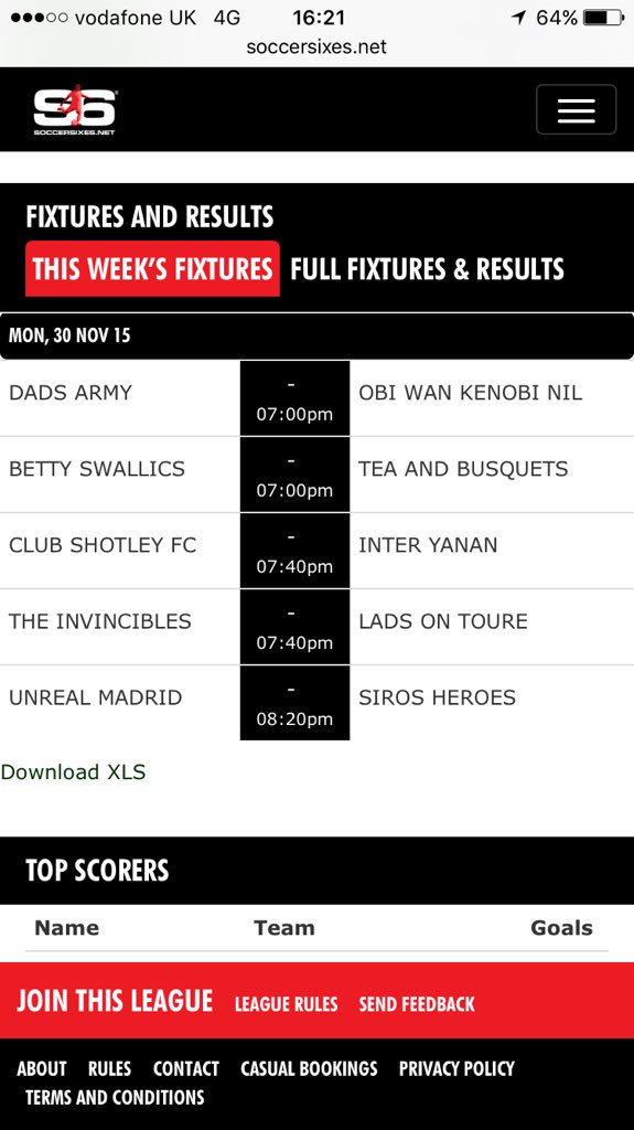 CShotFC's tweet photo. Week 13 in the Chester league, the top 4 go head to head at 7.40 in a huge 40 minutes of football. #CSFC 🔵 https://t.co/TayqpBgyNH