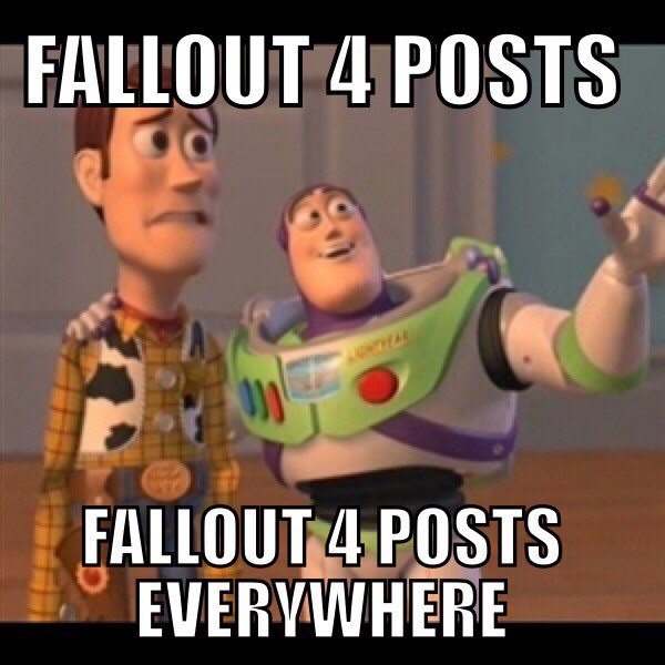 NumskullDesigns's tweet photo. We love @Fallout, but this is true lol!!

#ganming #ps4 #fallout https://t.co/qrHfsON7Sv