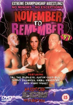 ECWHistory's tweet photo. On 30th November 1997 November to Remember took place at the Golden Dome, Pennsylvania #ECWHistory https://t.co/Dd47WsfAng