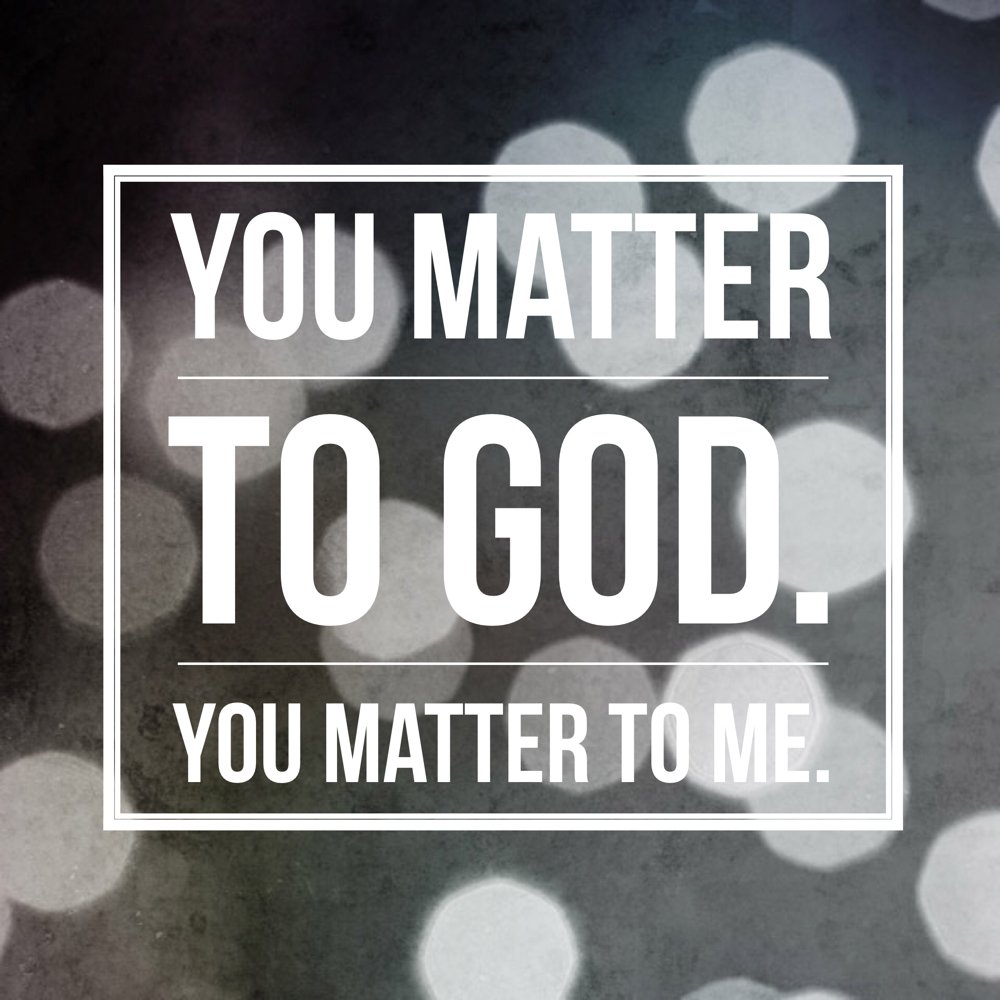verticallifetv's tweet photo. Tell someone they matter to you today. #VLtv https://t.co/njJO2G6Y2q