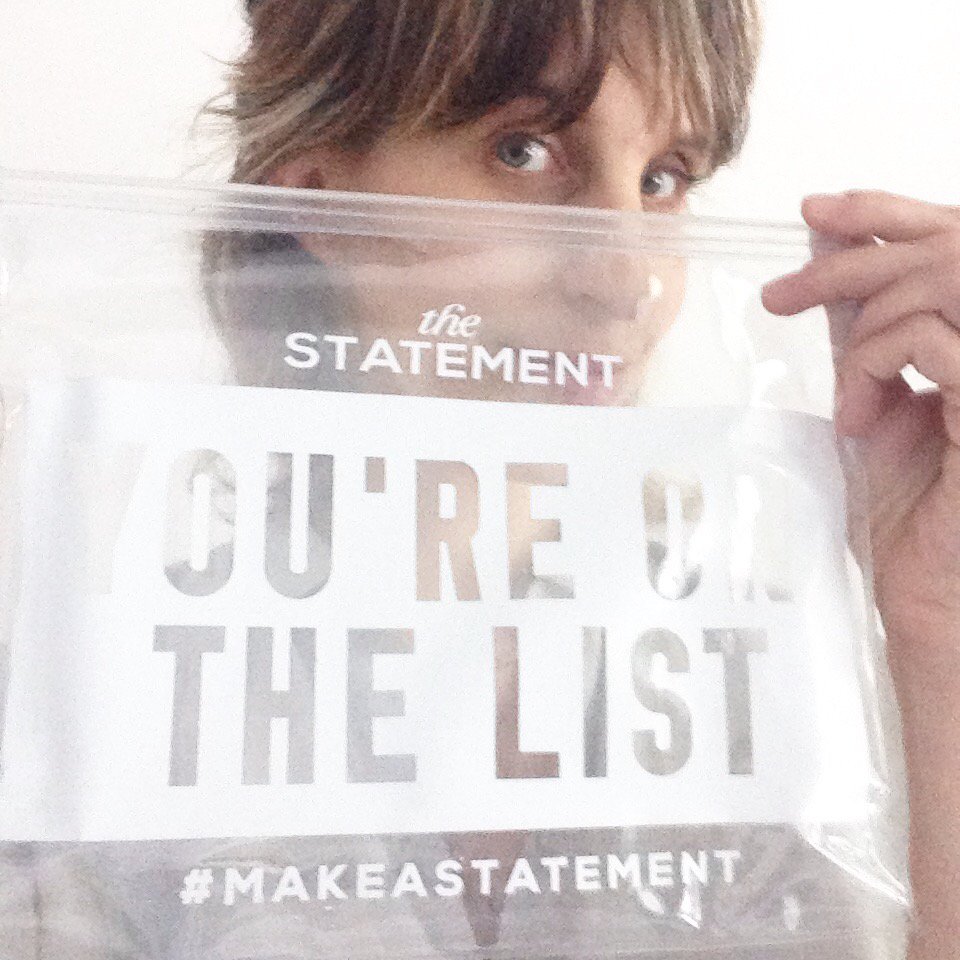 hollynat's tweet photo. #ImOnTheList #statementopening https://t.co/5WXOlAEVNr