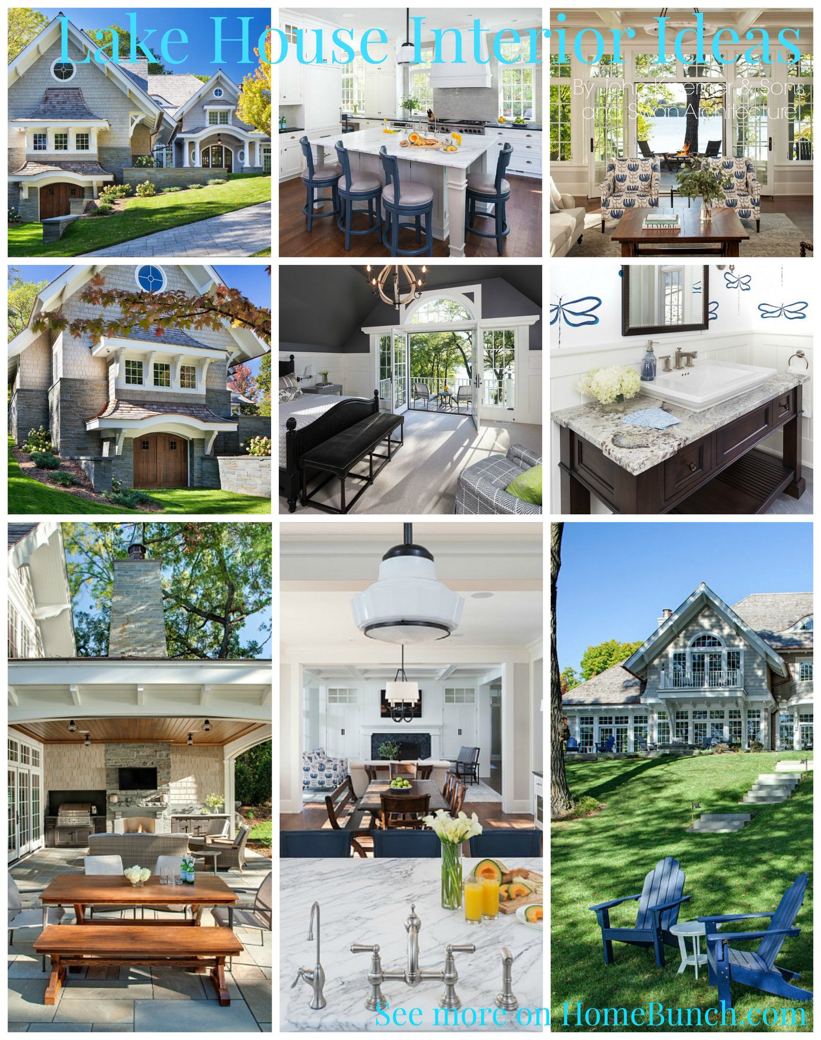 Home Bunch on Twitter: "New post on #HomeBunch: Lake House Interior ...