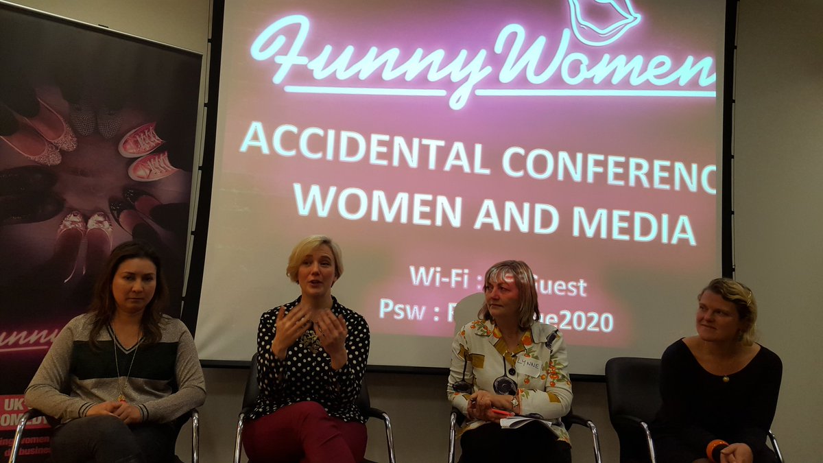 Nihal_M_Salah's tweet photo. Great discussion to close what has been a great day at the #accidentalconference @funnywomen @FunnyWomenLynne https://t.co/q2qQZTyBpI