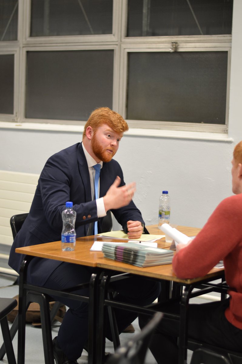 Belvoguidance's tweet photo. Thanks to @davy_lalor who was in for #CareersEvening2015 to talk about studying Law @dcu. #tablehasturned https://t.co/rI75fWllOG