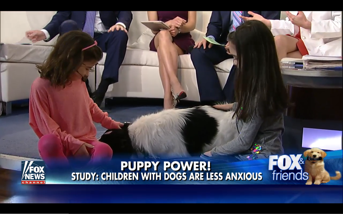 Brian Kilmeade on Twitter "New study Kids with dogs have less anxiety