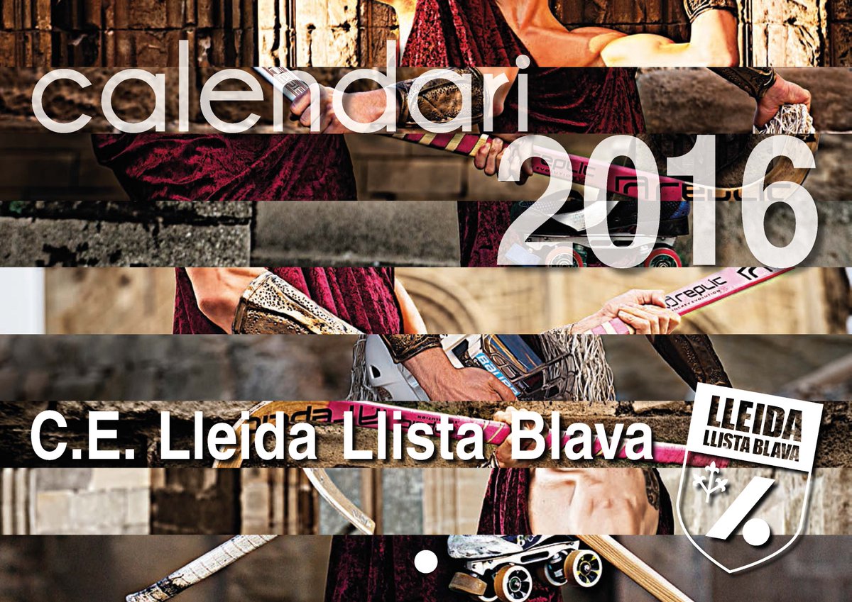 Aquest matí s'ha presentat als mitjans de comunicació el calendari 2016. El diumenge ja es podrà adquirir. #oklliga