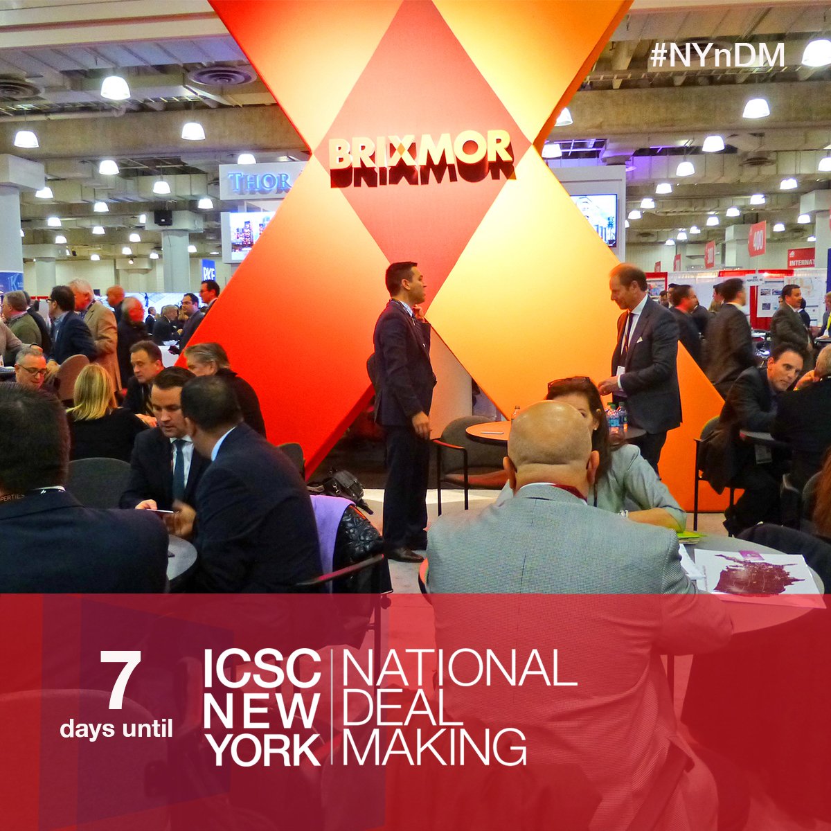 In just 7 days we will be at the <a href="/JavitsCenter/">Javits Center</a> for #NYnDM, will you be there with us? icsc.org/2015EDM/