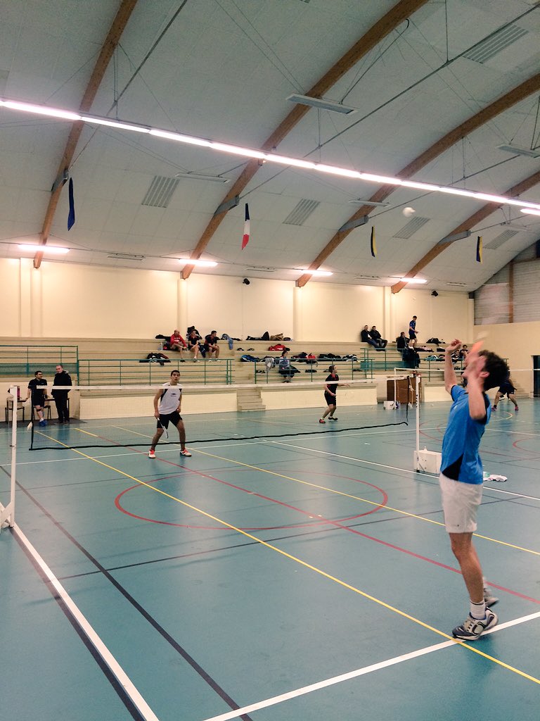 USC78bad's tweet photo. Et surtout belle victoire 5-1 @ Mantes pour l'#USC5 ! 🏸 #badminton #carrieressurseine #interclubs https://t.co/8jPf4n95MQ
