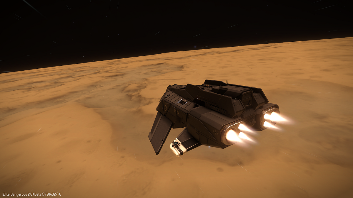 elanstreaming's tweet photo. The Beagle has landed!
#EliteDangerous #HorizonsBeta https://t.co/2T8FrY3tbJ