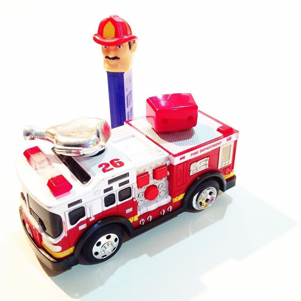 AFireStation's tweet photo. Found this cool photo, not mine 30. November | fire... 🚒#fmsphotoaday #fms_fire #fire #firetruck #fireman #pez #toy… https://t.co/kTTaLn3W8P