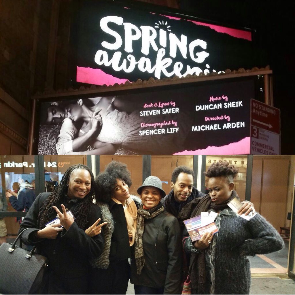 mervinprimeaux1's tweet photo. Spring Awakening at Brooks Atkinson Theatre. Marvelous show!!! https://t.co/uIuaETT0Bw