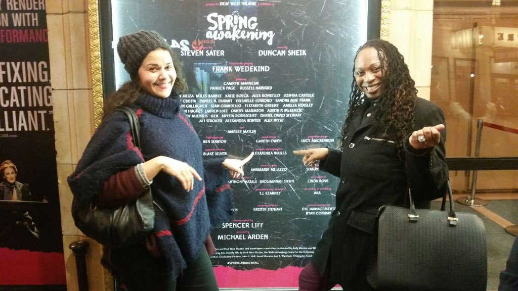 mervinprimeaux1's tweet photo. Spring Awakening at Brooks Atkinson Theatre. Marvelous show!!! https://t.co/uIuaETT0Bw