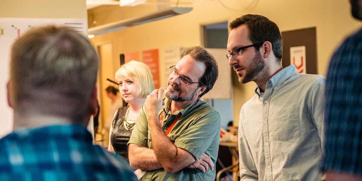 PCTYCareers's tweet image. .@Paylocity User Experience team members work together to come up with the best solutions for our clients #UI #UX