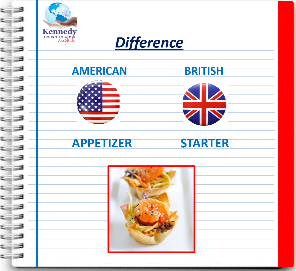 KennedyInstitut's tweet photo. Diferencias USA // UK
Aperitivo https://t.co/ULbpAqo6uU