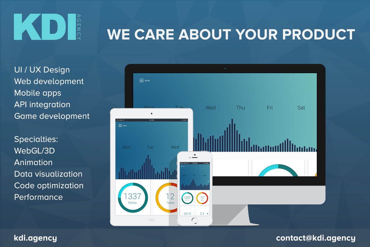 kdiweb's tweet photo. KDI:Agency - Get in touch to discuss your next great project. #agency #webdev #javascript https://t.co/r5Yin6S9uC https://t.co/CIbXSNceh4