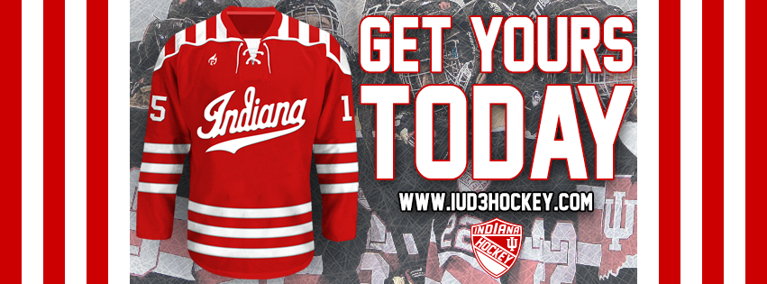 indiana university hockey jersey