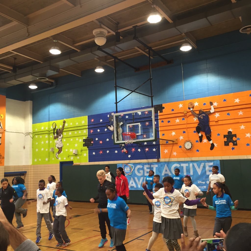 LayshaWard's tweet image. .@Target so inspired to launch #UNICEFKidPower w/ @Pink @JeanetteJenkins &amp;amp; students in NY