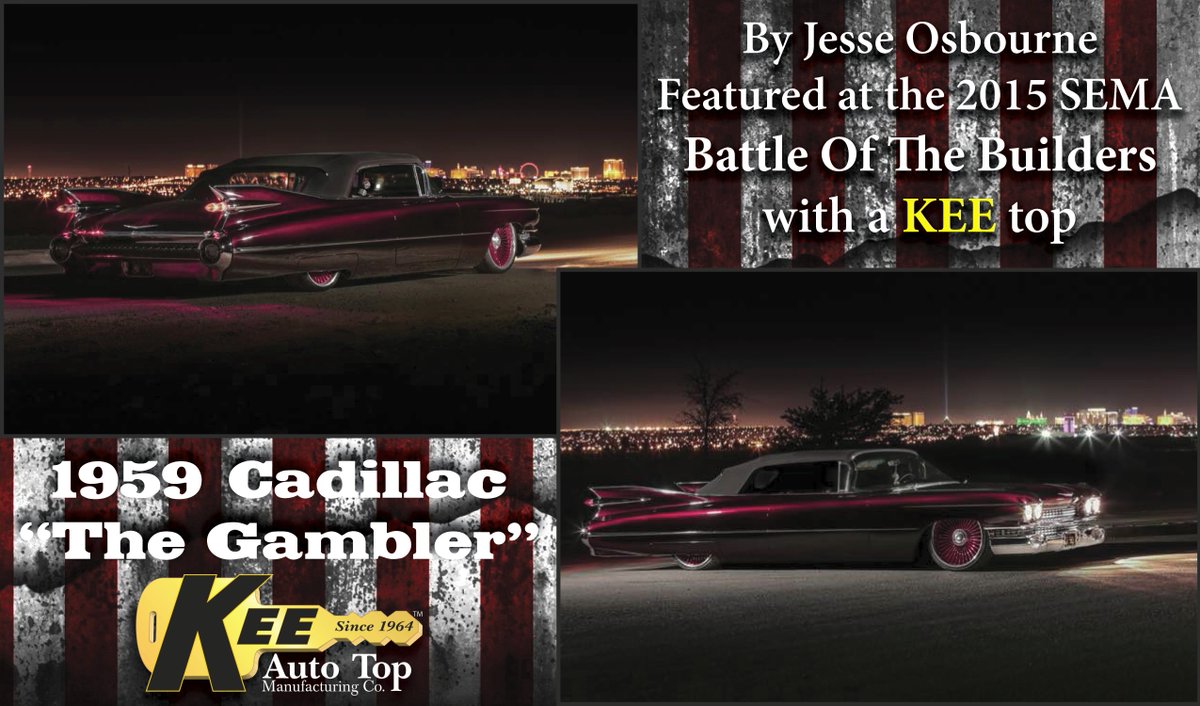 Numonetop's tweet photo. The Gambler #SEMA2015 #convertibletops https://t.co/iJ5J2pyYED
