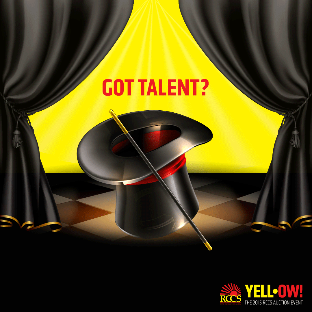 RCCScancer's tweet photo. Last chance! Tag a friend that has talent so that they can perform live. Apply: https://t.co/tpnafjLL64 #RCCSauction https://t.co/w3yIPHACts