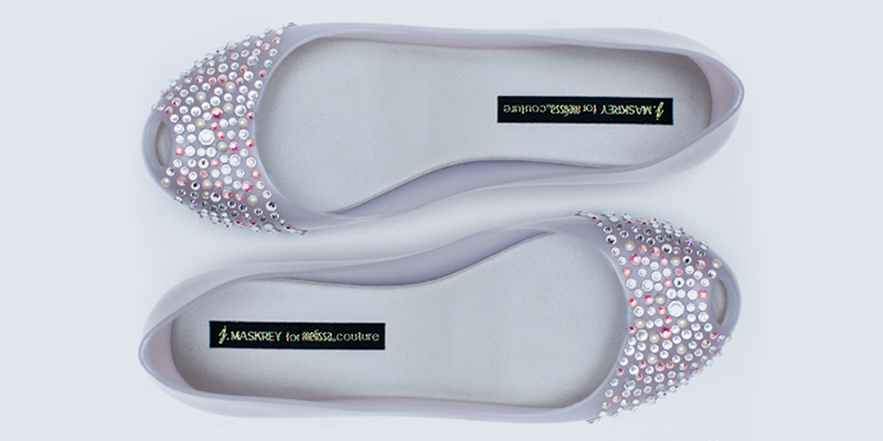 melissa swarovski crystal shoes