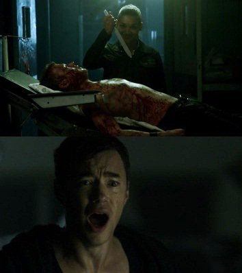 Michael is losing his damn mind with illusinations! #Dominion