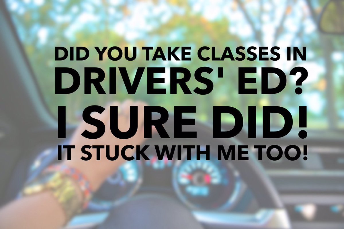 JPlovesCOTTON's tweet photo. NEW POST: My top lessons learned from drivers ed   https://t.co/73pVOJD9kt #roadtrips #drivingtestday https://t.co/PkNIgPRFGp