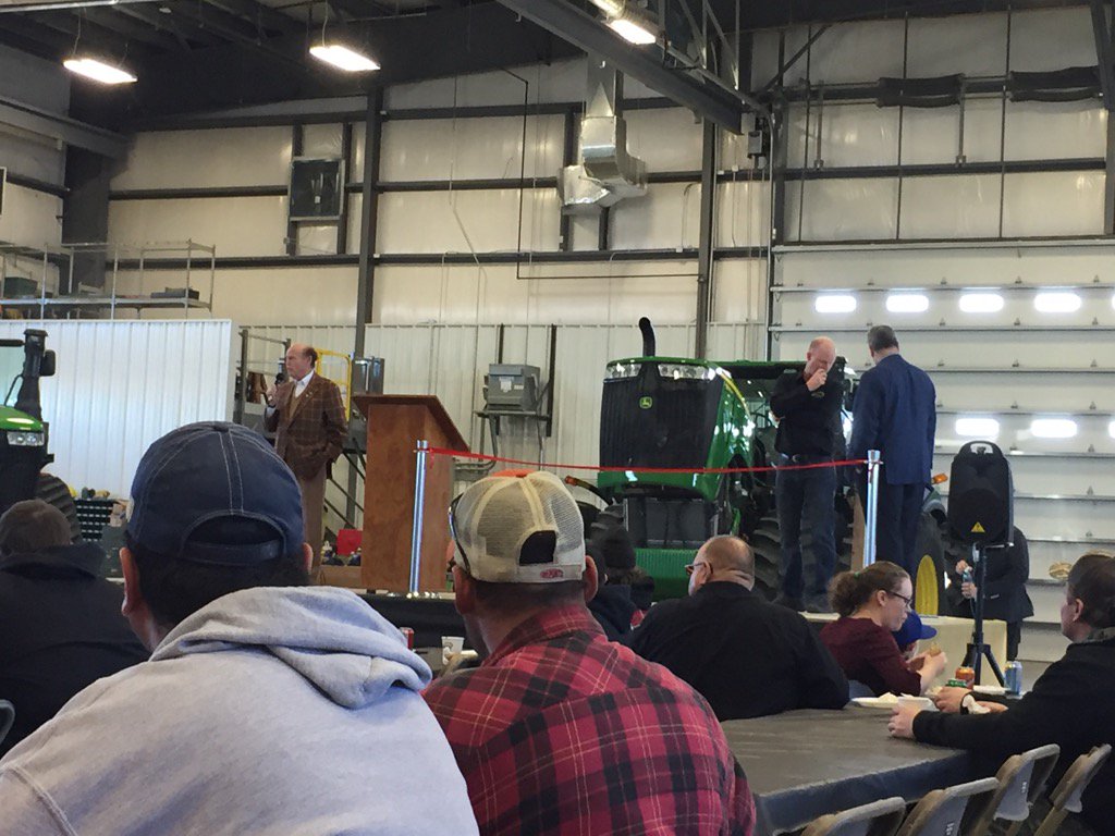 WarrenFeist's tweet photo. Attending grand opening of #JayDeeAgTech in #Kindersley. Great turnout and fantastic facility! #RoynatLeaseFinance https://t.co/HwyqW6Bw5b