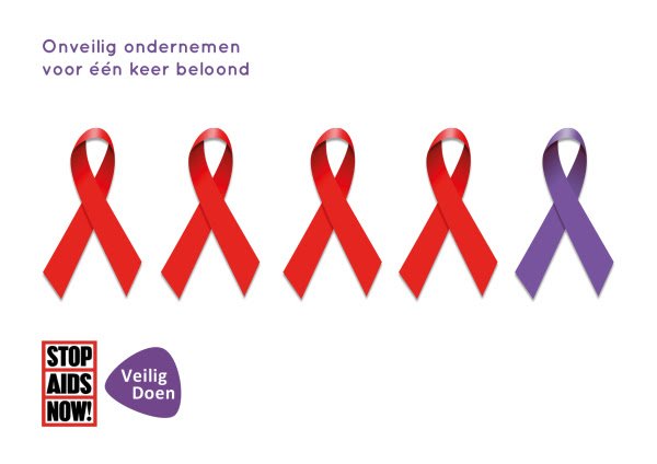 Onveilig ondernemen voor één keer beloond! VeiligDoen voert actie voor #AIDSDay veiligdoen.nl/blog/onveilig-…
