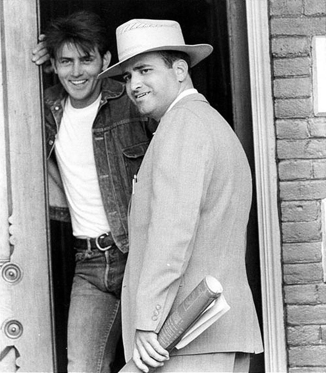 Happy birthday to the great Terrence Malick seen here in his cameo for his feature film debut, \Badlands\ (1973) . 
